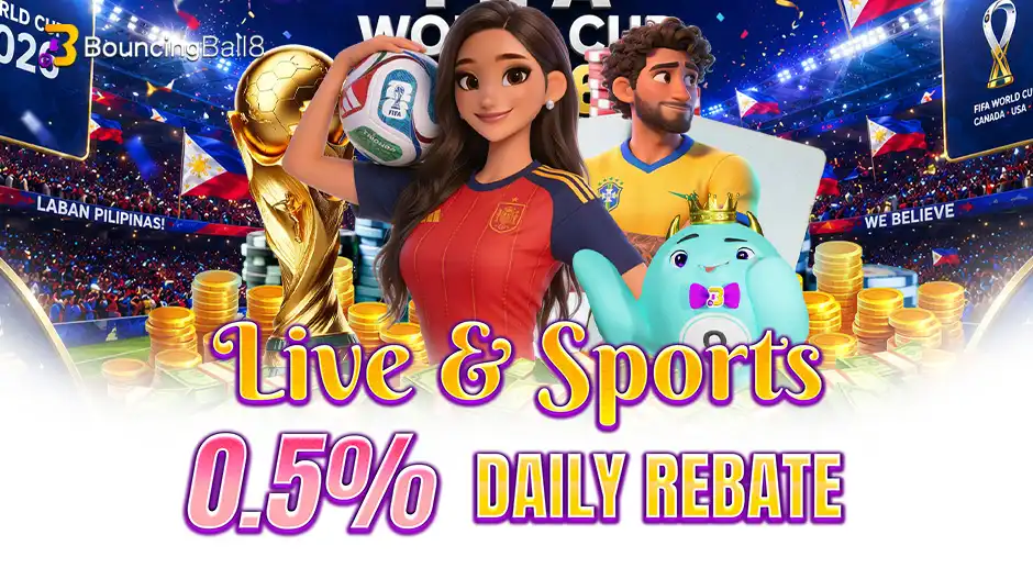 BouncingBall8 Live & Sports 0.5% Daily Rebate
