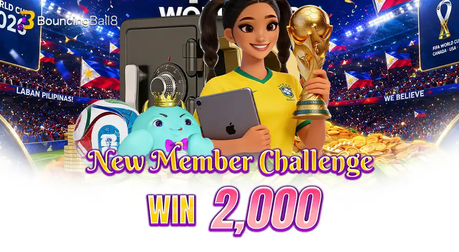 BouncingBall8 New Member Challenge Win 2,000